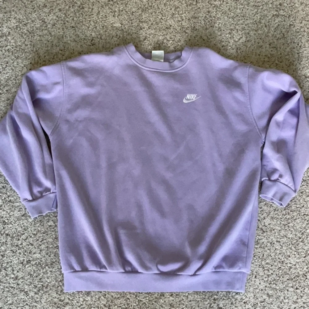 Nike Lilac Crewneck Sweatshirt - White Logo